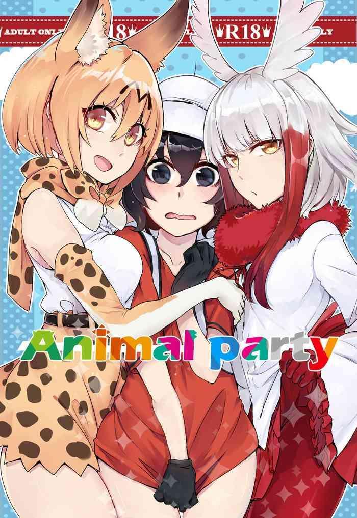 Big Penis Animal party- Kemono friends hentai Older Sister