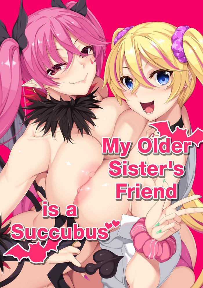 Uncensored Onee-chan no Tomodachi ga Succubus de | My Older Sister's Friend is a Succubus- Original hentai Masturbation
