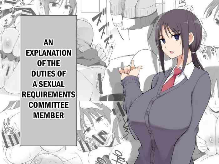 Yaoi hentai Seishori Iin no Katsudou Setsumeikai | An Explanation of the Duties of a Sexual Requirements Committee Member- Original hentai Mature Woman