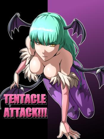 Hand Job TENTACLE ATTACK!!!- Darkstalkers hentai X-men hentai Stepmom