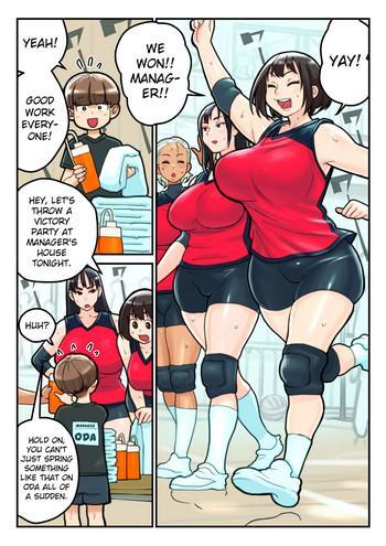Hairy Sexy Volley-bu to Manager Oda | The Volleyball Club and Manager Oda Chubby