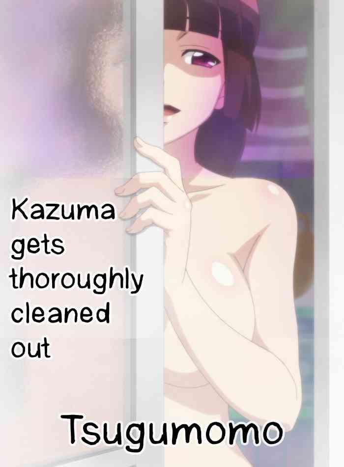 First Time Tsugumomo – Kazuma gets thoroughly cleaned out- Tsugumomo hentai Hot Girl Pussy