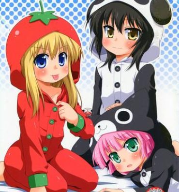 Bareback Panda to Tomato to Kuroneko to – Panda & Tomato & Black Cat- Yuruyuri hentai Huge