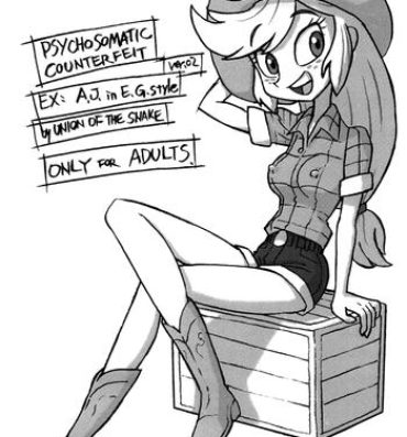 Extreme Psychosomatic Counterfeit EX: A.J. in E.G. Style- My little pony friendship is magic hentai Negao