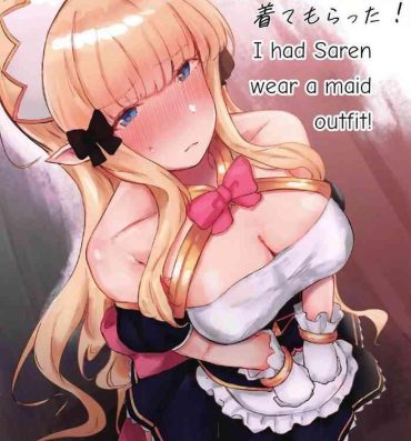 Strap On Saren-chan ni Maid Fuku o Kite Moratta! | I Had Saren Wear A Maid Outfit!- Princess connect hentai Fisting