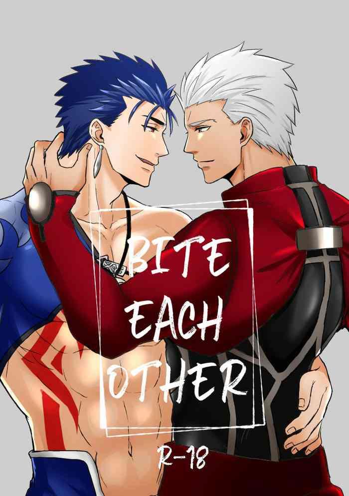 Muscles BITE EACH OTHER- Fate grand order hentai Fate stay night hentai Beauty