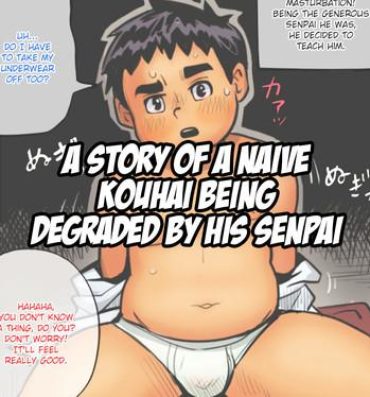 Orgasmus [Obeccho] Junboku na Kouhai-kun ga Senpai-kun ni Datosaseru made no Hanashi [English] {Shotachan} Gay Youngmen