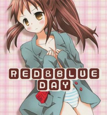 Mediumtits RED & BLUE DAY- The melancholy of haruhi suzumiya hentai Urine
