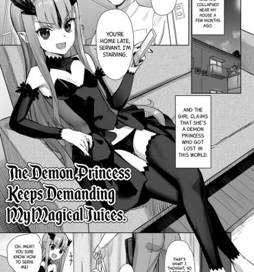 Husband Mazoku no Hime ga Ore no Maryokujiru o Matomete Yamenai Ken | The Demon Princess Keeps Demanding My Magical Juices- Original hentai Rabuda