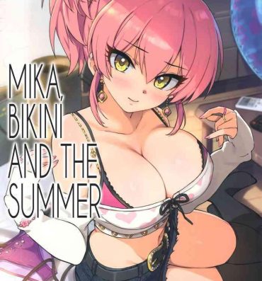 Lips Mika to Mizugi to Natsuyasumi. | Mika, Bikini and The Summer- The idolmaster hentai Office