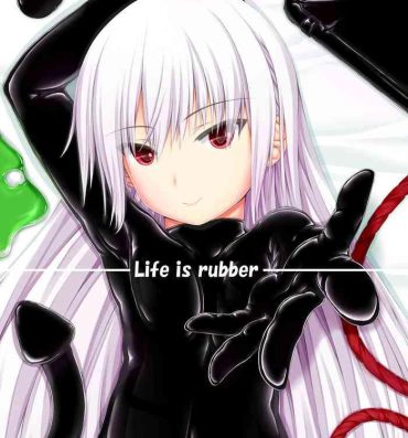 Bubble Butt Life is rubber- Original hentai Leather