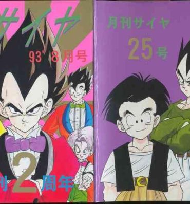 Gay Emo Saiyan Monthly n°25, August 1993, 2nd anniversary Blackdick