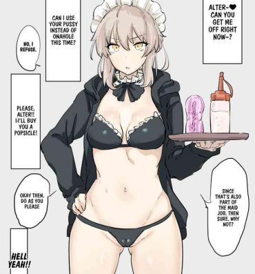 Cogida Saber Alter- Fate grand order hentai Tiny Tits Porn