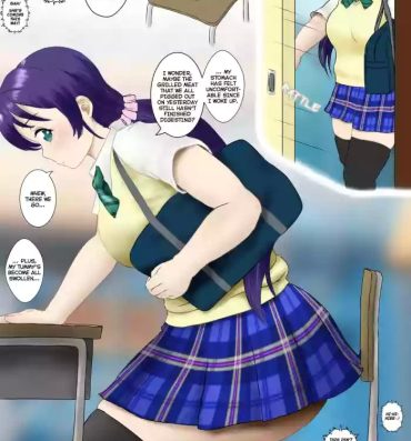 Innocent Nozomi Tojo- Love live hentai Clothed Sex